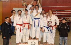 Championnat départemental kata - Equipe Ken'Zen 2
